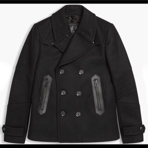 New Belstaff Wool & Cashmere Stoddard Peacoat